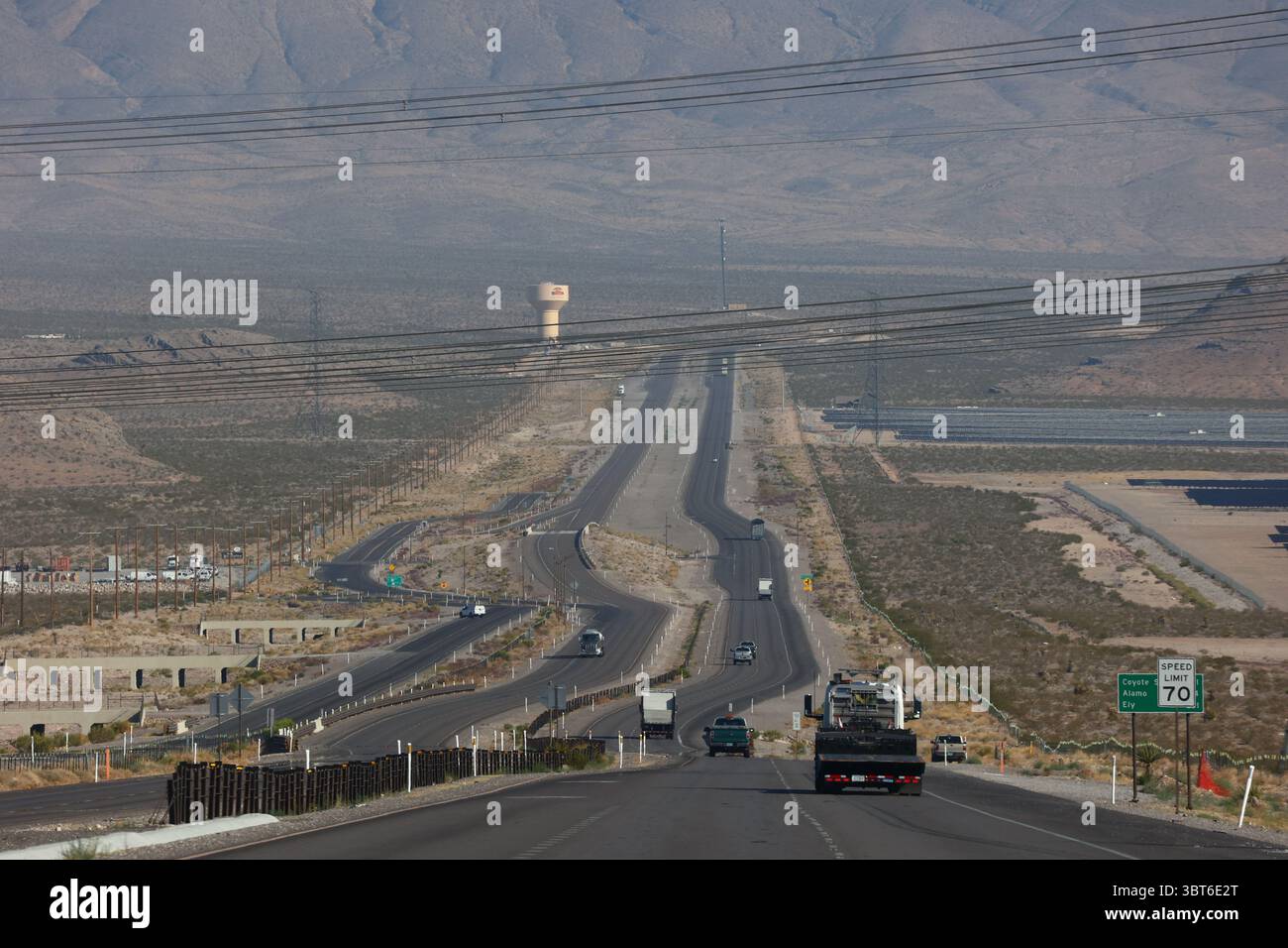 US 93, Nevada, USA. 26th June, 2025. U.S. Route 93 in Nevada is known ...