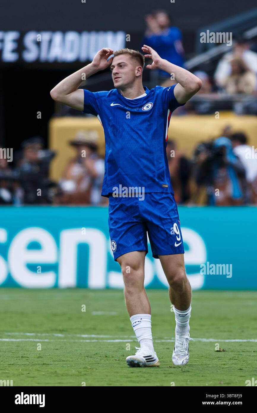 David Muap New Jersey - July 13: Liam Delap of Chelsea FC during the FIFA Club ...