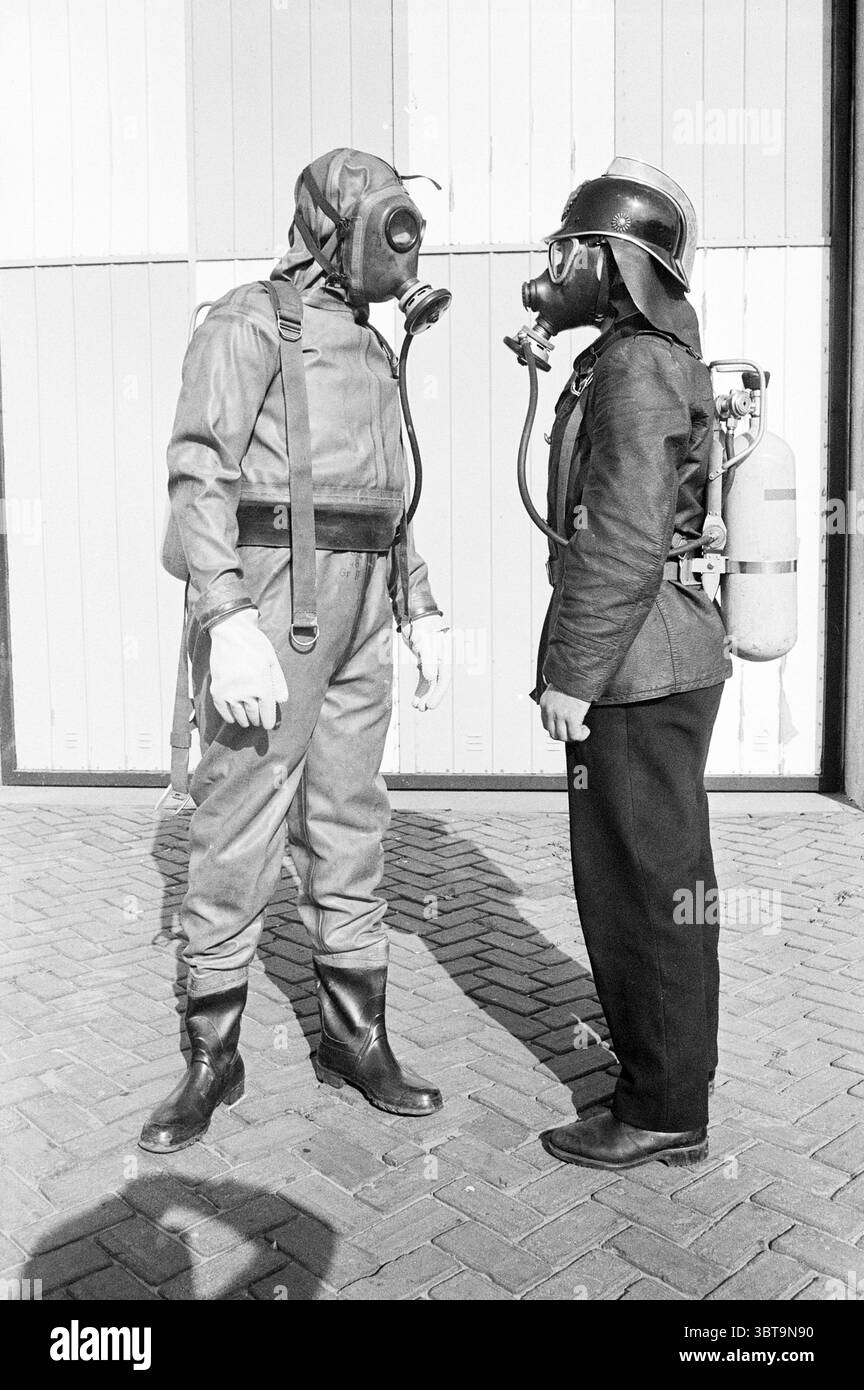 Military outfit with gas mask Black and White Stock Photos & Images - Alamy