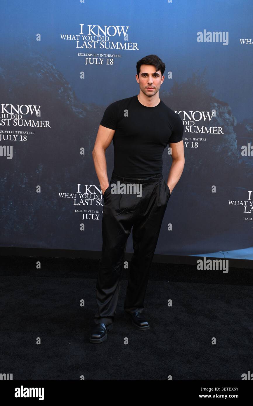 Los Angeles, California, USA 14th July 2025 Rayan Ricci attends the ...