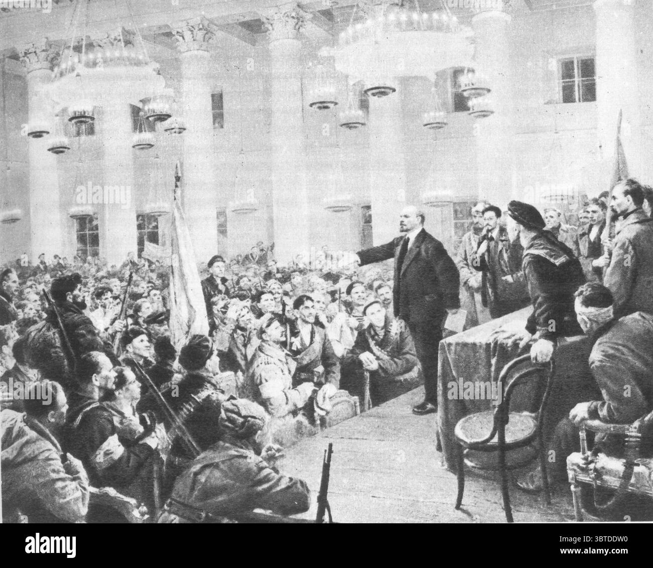 1917 lenin congress Black and White Stock Photos & Images - Alamy