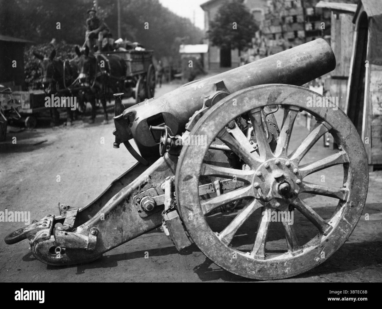 Old pattern 150 Howitzer German 15cm Stock Photo - Alamy