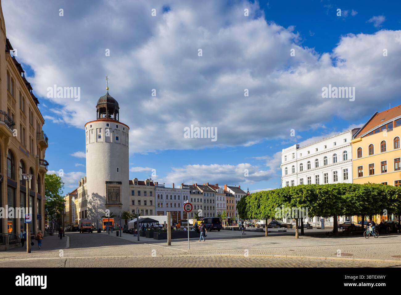 Görlitzer Altstadt Görlitzer Altstadt Frauenturm oder Dicker Turm ...