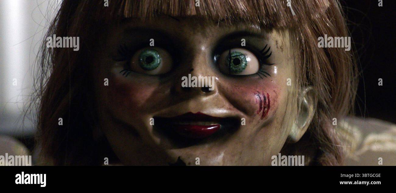 Annabelle Comes Home is an upcoming American supernatural horror film based on the legend of the Annabelle doll. It serves as a sequel to 2014's Annabelle and 2017's Annabelle: Creation, and as the seventh installment in the Conjuring Universe franchise.   This photograph is for editorial use only and is the copyright of the film company and/or the photographer assigned by the film or production company and can only be reproduced by publications in conjunction with the promotion of the above Film. A Mandatory Credit to the film company is required. The Photographer should also be credited when Stock Photo