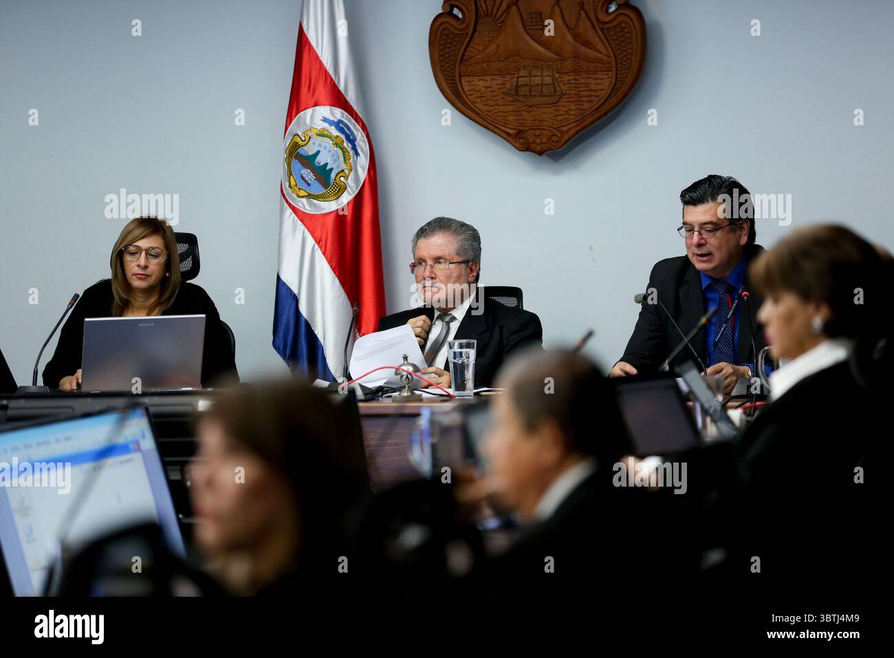January 21, 2019: 21/01/2019. OIJ, San JosÃƒÂ©. Auditorio Miguel Blanco  QuirÃƒÂ³s. Hora: 9:30 a.m. Patricia Solano Castro fue electa este lunes por  la maÃƒÂ±ana como la nueva vicepresidenta de la Corte Suprema