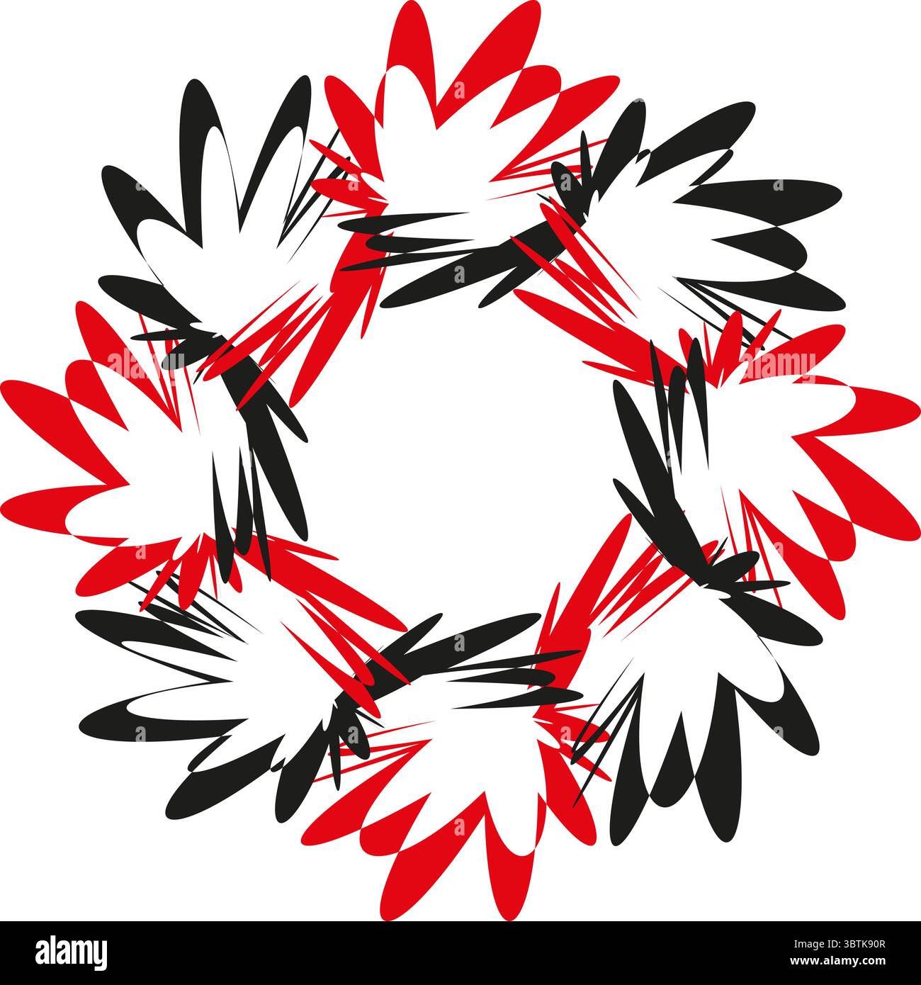 Abstract burst pattern. Sharp radial lines. Dynamic explosion effect ...