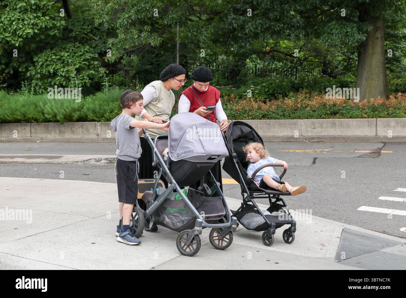 Brooklyn Museum Prospect Heights neighborhood, Brooklyn, NYC Stock Photo
