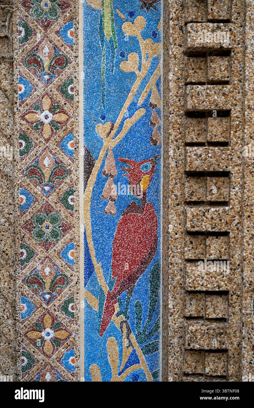 WASHINGTON DC — The historic mosaic arch by John Joseph Earley (1881 ...