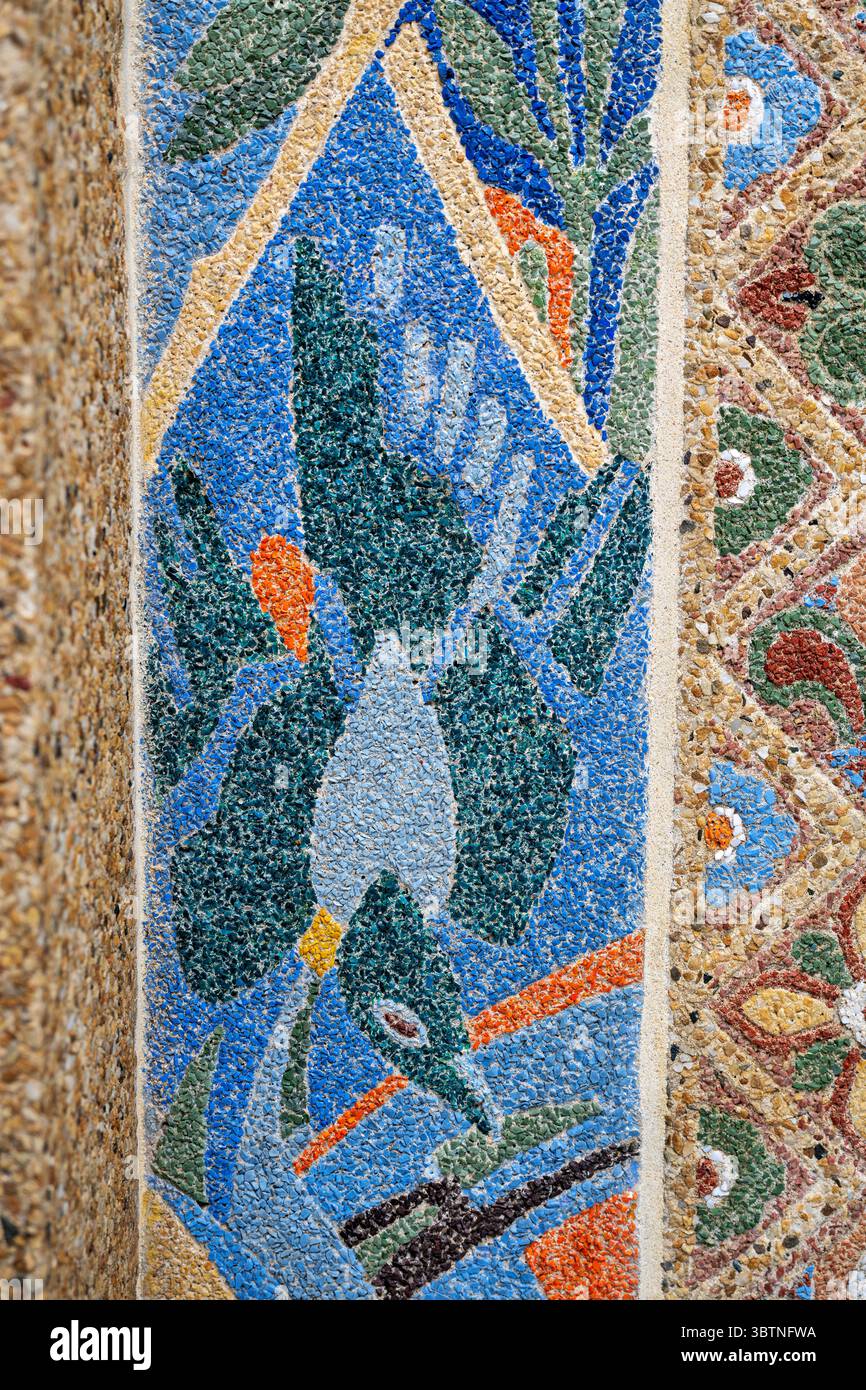 WASHINGTON DC — The historic mosaic arch by John Joseph Earley (1881 ...