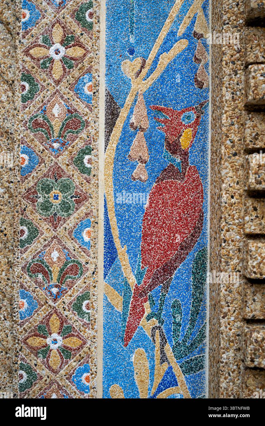 WASHINGTON DC — The historic mosaic arch by John Joseph Earley (1881 ...