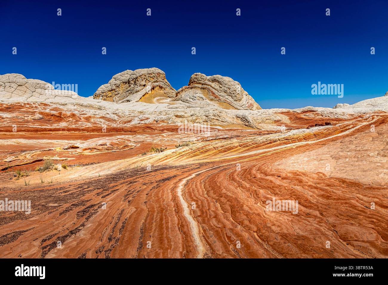 Arizona Swirl Rocks Some of the fantastic colors, swirls, and sandstone formations at White ...