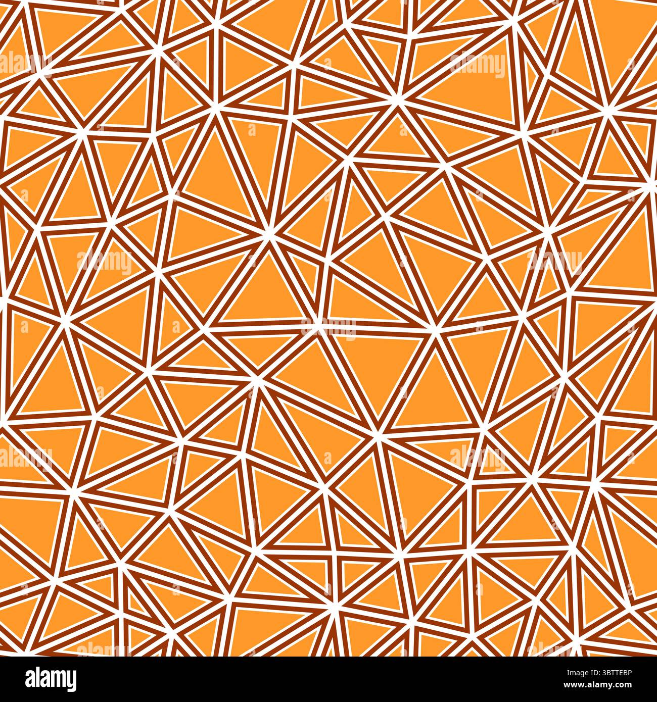 Minimal geometric background. Compact triangles size. Solid shapes in frames. One tone colored style. Repeatable pattern. Awesome vector tiles. Stock Vector