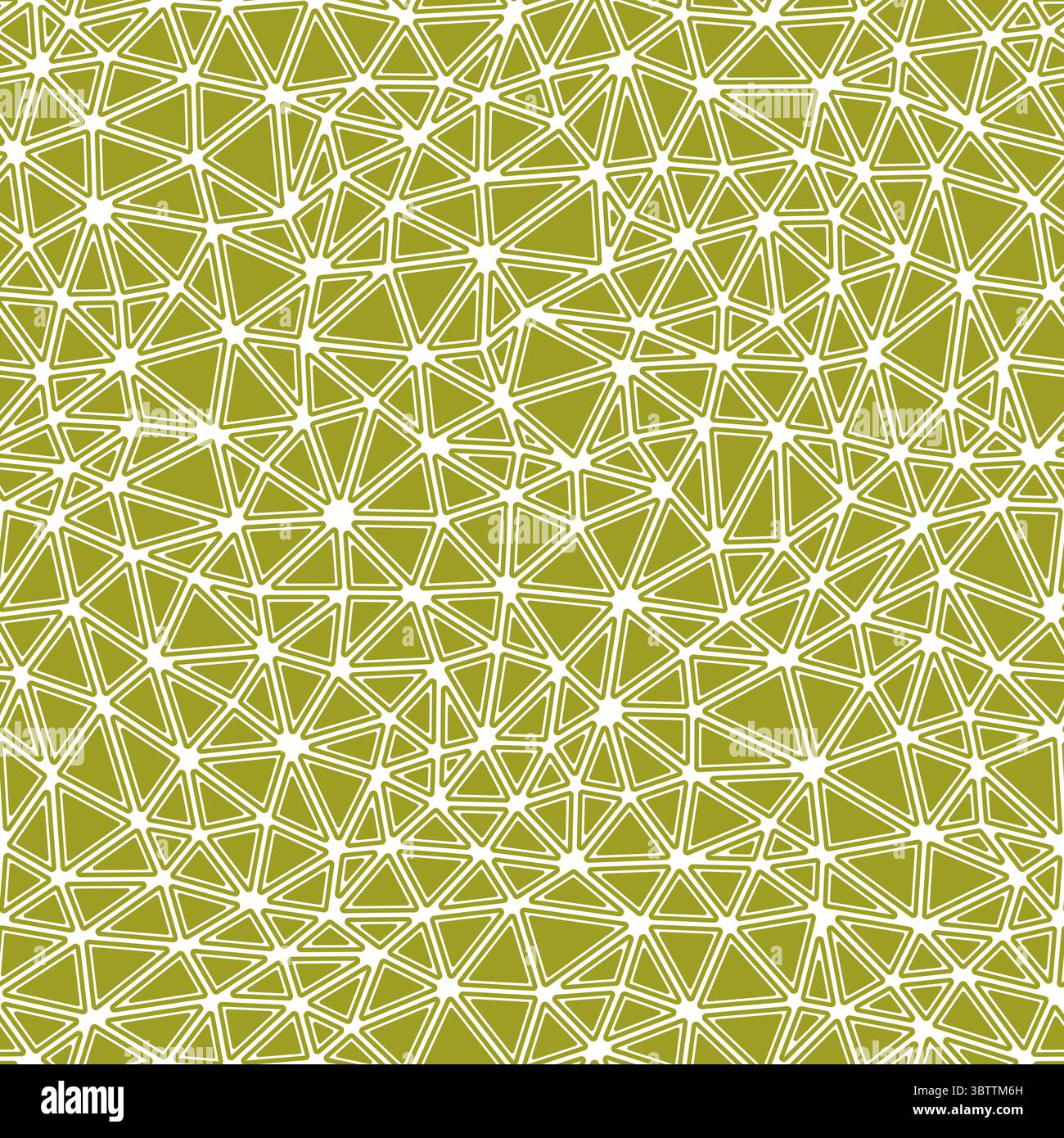 Abstract pattern of triangles. Rounded solid shapes in frames. Compact triangles size. Solid Color style. Repeatable pattern. Amazing vector tiles. Stock Vector