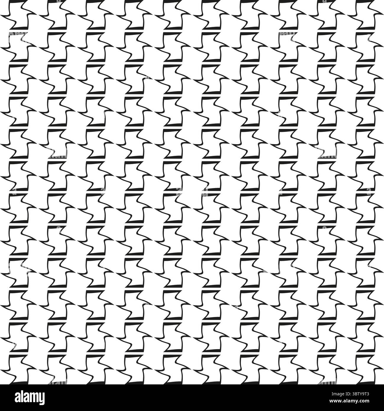 Abstract square pattern. Interconnecting line grid. Geometric modern Vector. Seamless texture element. Stock Vector