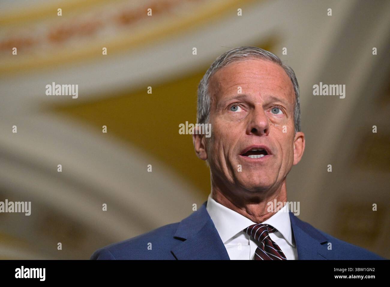 United States Senate Majority Leader John Thune (Republican of South ...