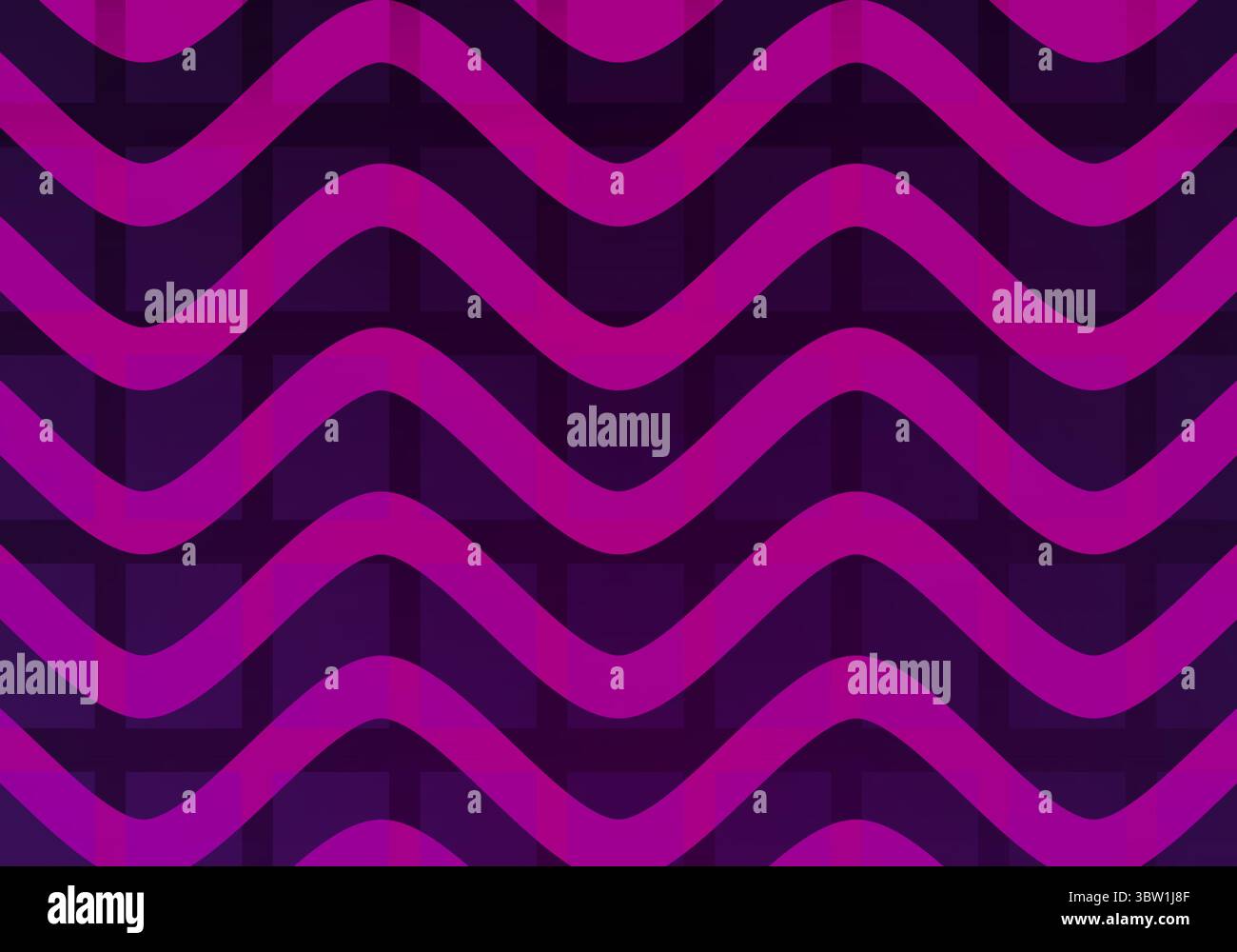 Vector of seamless wavy pattern Stock Photo - Alamy
