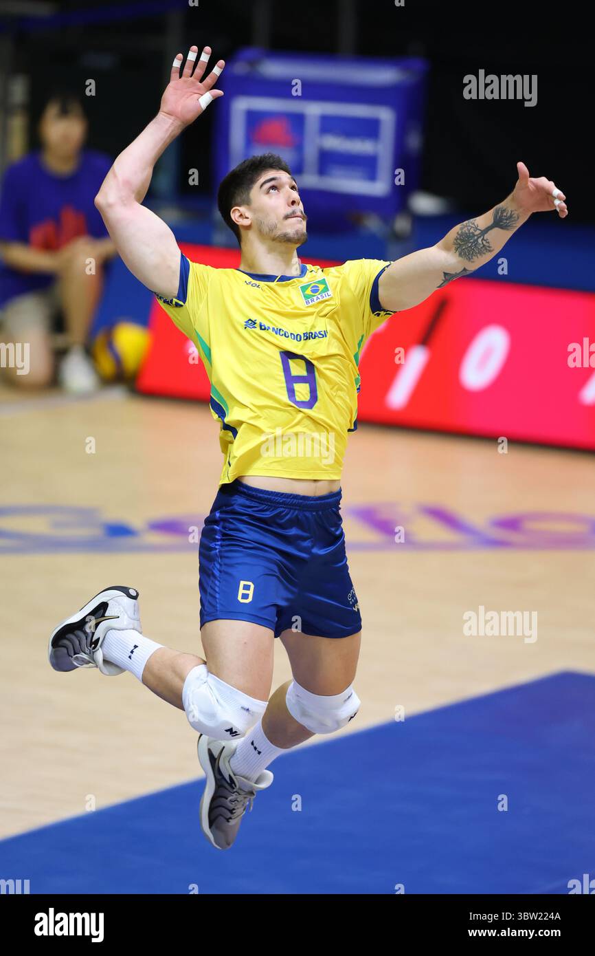 Henrique Dantas Nobrega Honorato (BRA), JULY 16, 2025 - Volleyball ...