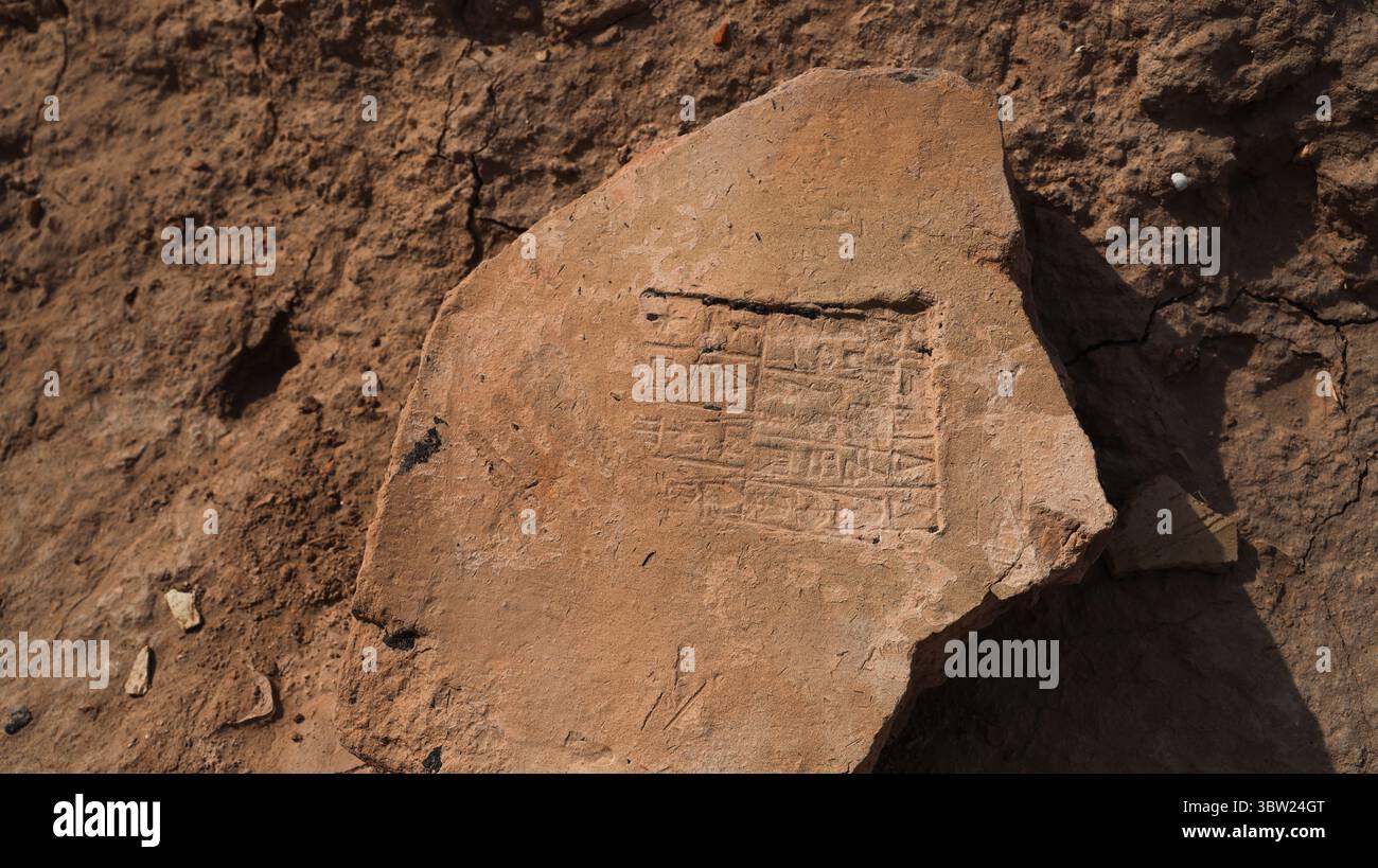 Archaeologists uncover important cuneiform inscriptions on clay tablets ...