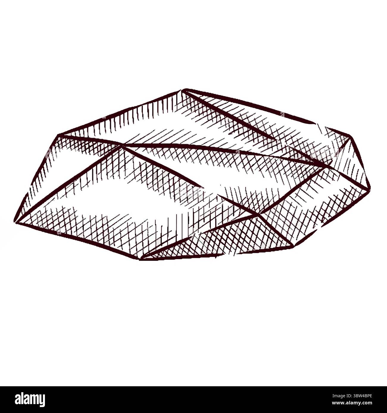 Gemstones and flowers vector illustrations set Stock Vector