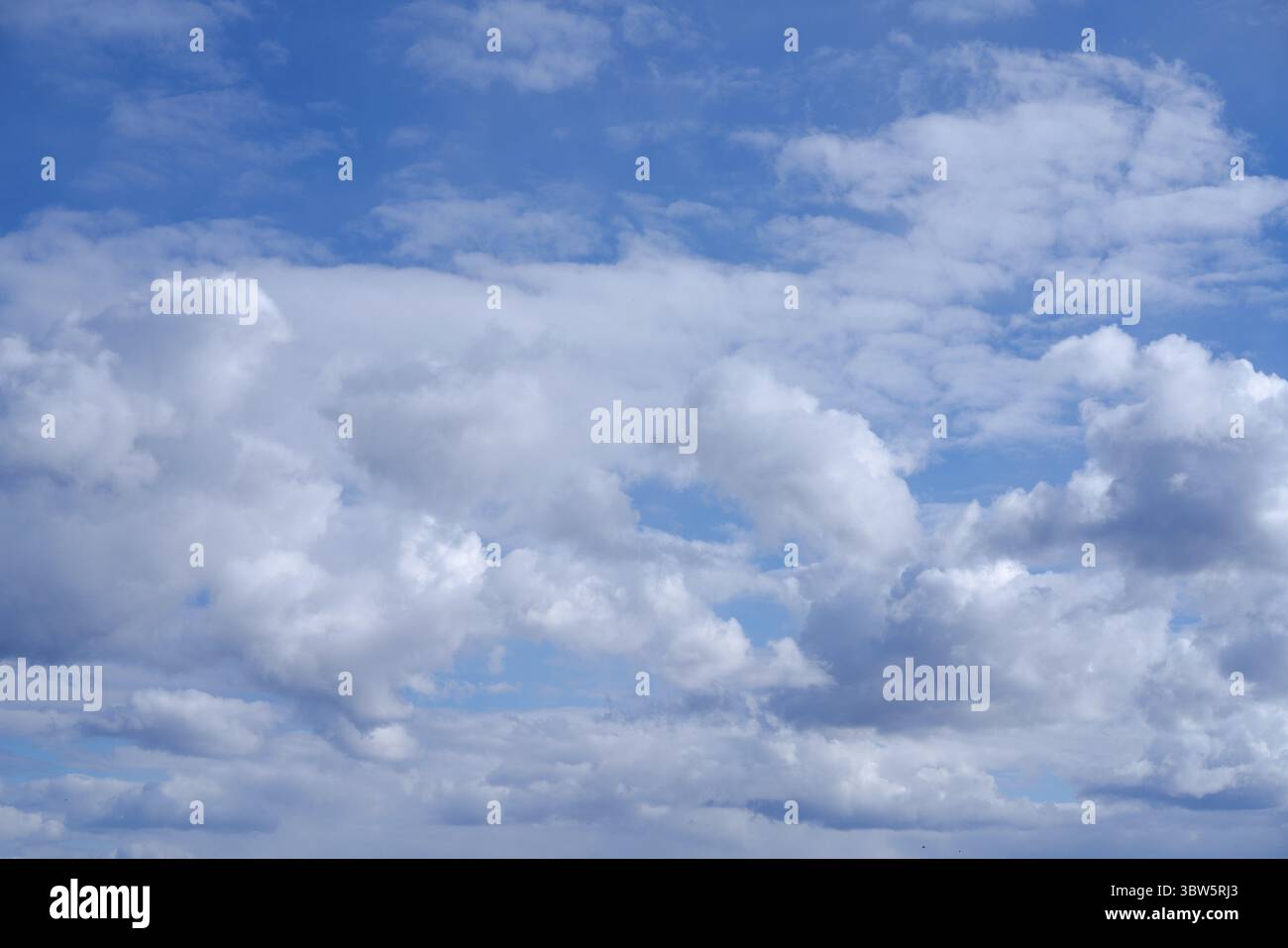 Summer blue sky cloud gradient bright white background. Beauty clear cloudy Stock Photo