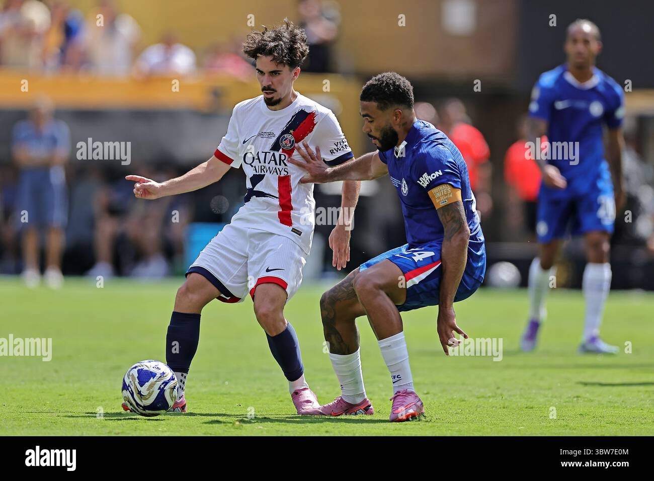East Rutherford, United States, 13th Jul, 2025. Reece James of Chelsea ...