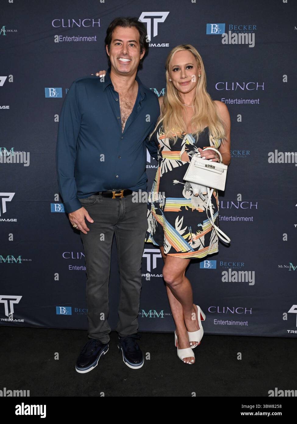 July 15, 2025, Hollywood, California, USA: Chuck Sanders and Erica Rose ...