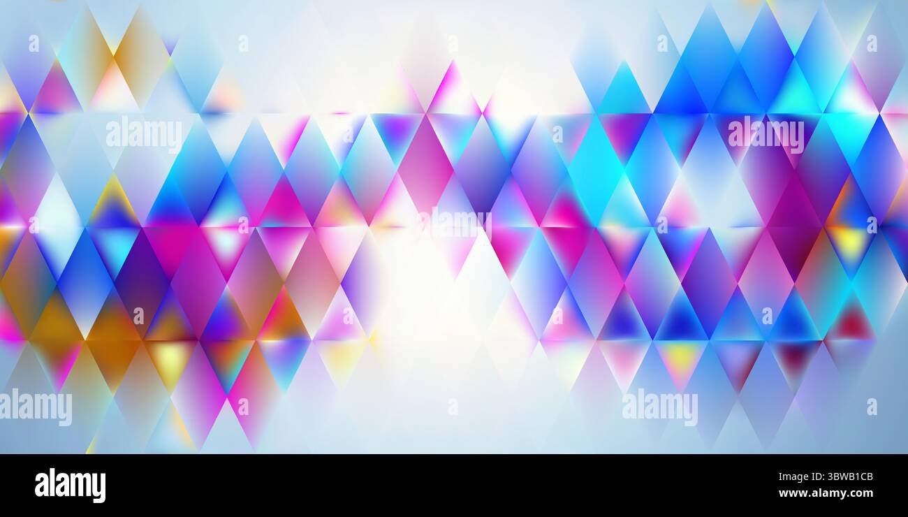Abstract bright rhomb background. Rhombus bg. Stock Vector