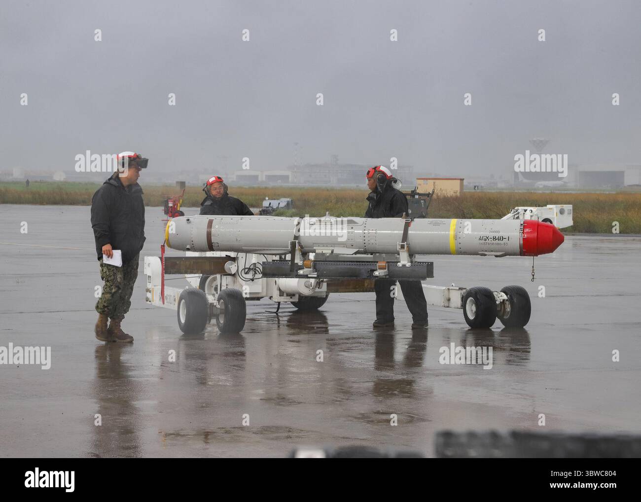 November 23, 2020 - Sigonella, Italy - Sailors, assigned to the “Grey ...
