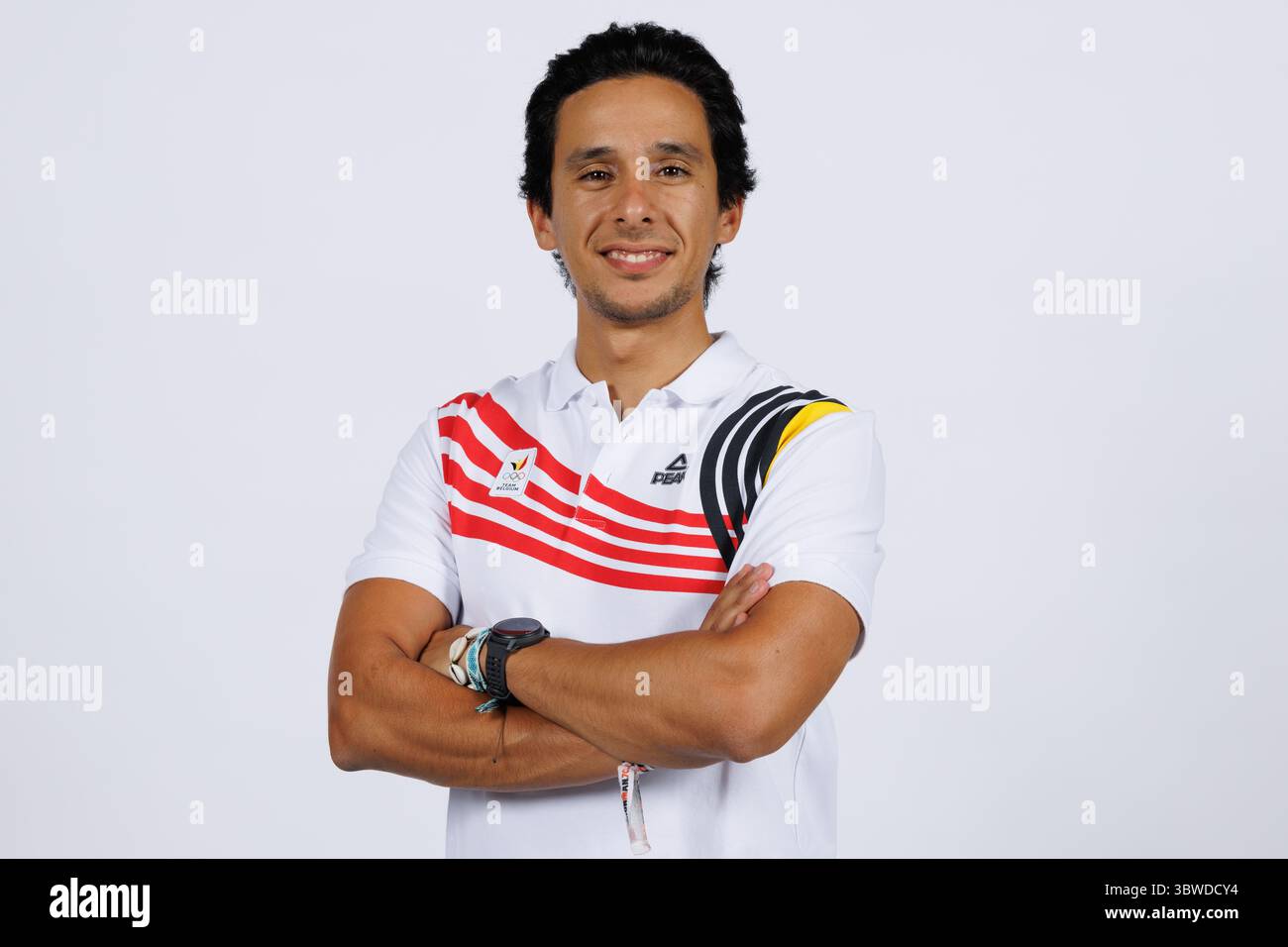 BOIC COIB Staff member Adil Nakhel poses during a team building of Team ...