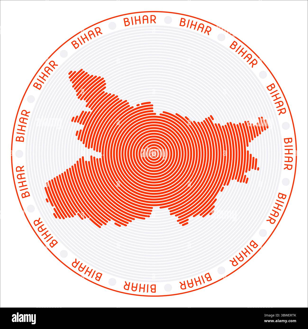Bihar map hi-res stock photography and images - Alamy
