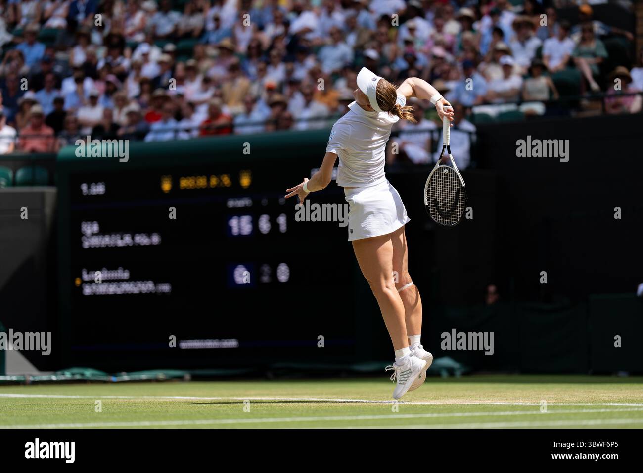 LONDON ENGLAND JULY 9 Linda Noskova Of The Czech Republic During london-england-july-9-linda-noskova-of-the-czech-republic-during
