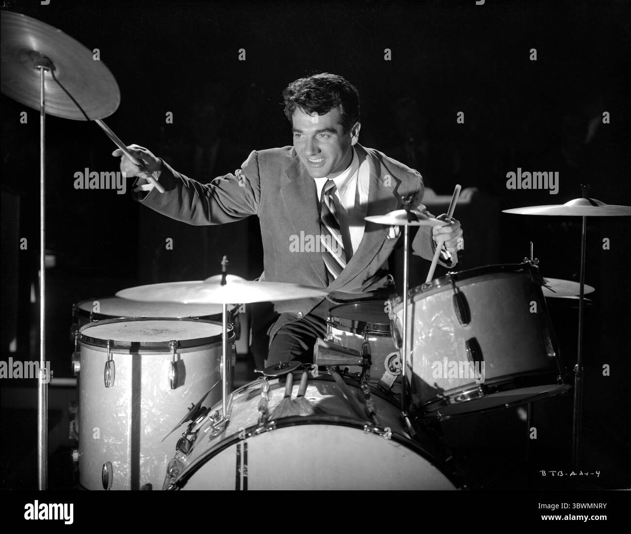 Gene Krupa playing the drums (Credit Image: © Movie Star News via ZUMA Press Wire Service) Stock Photo