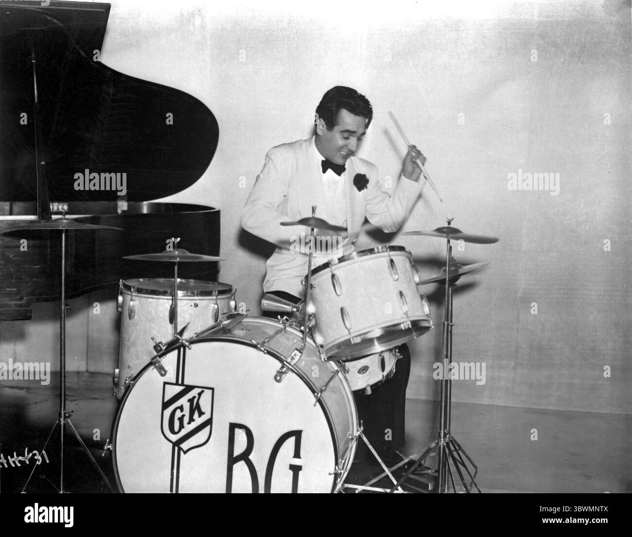 Gene Krupa playing the drums (Credit Image: © Movie Star News via ZUMA Press Wire Service) Stock Photo