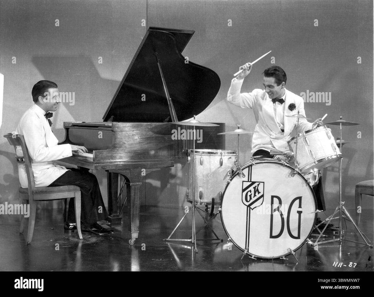 Gene Krupa playing the drums (Credit Image: © Movie Star News via ZUMA Press Wire Service) Stock Photo