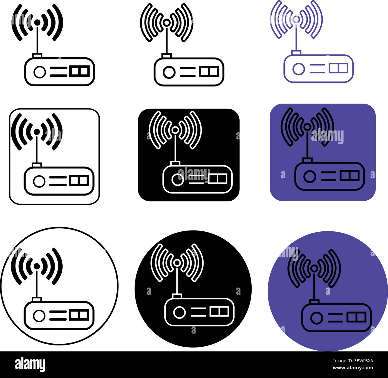Networking equipment Stock Vector Images - Alamy