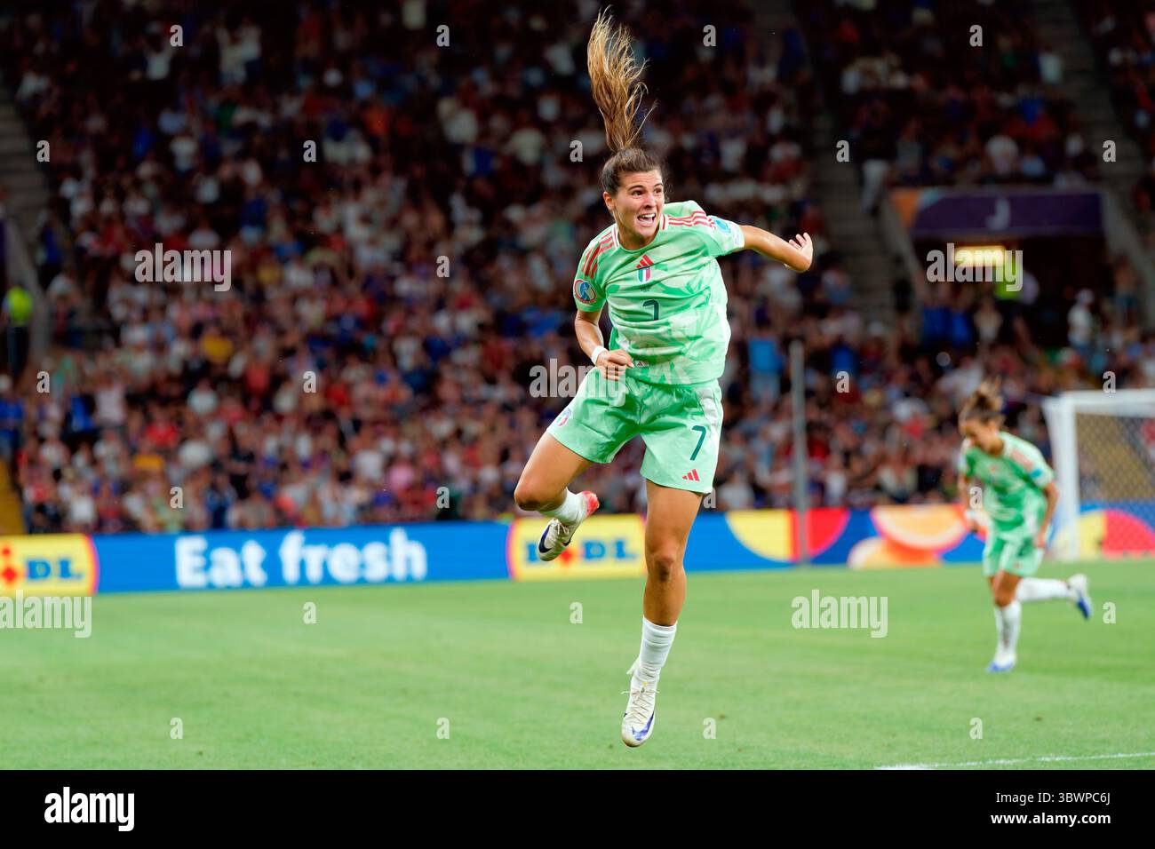 Sofia Cantore of Italy celebrates during UEFA Women’s EURO 2025