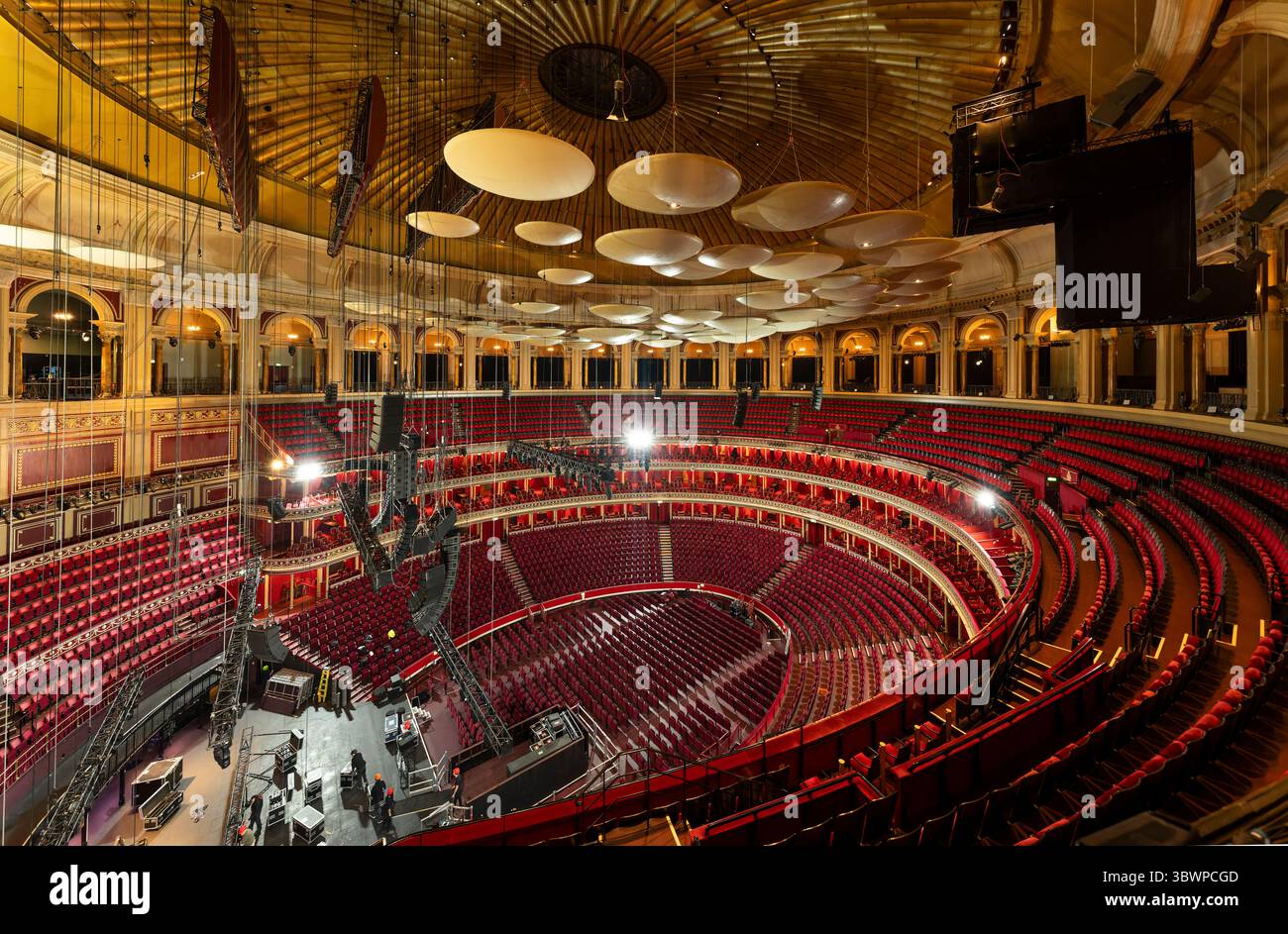 London, Uk - June 9, 2025: Interior of Royal Albert Hall in London ...