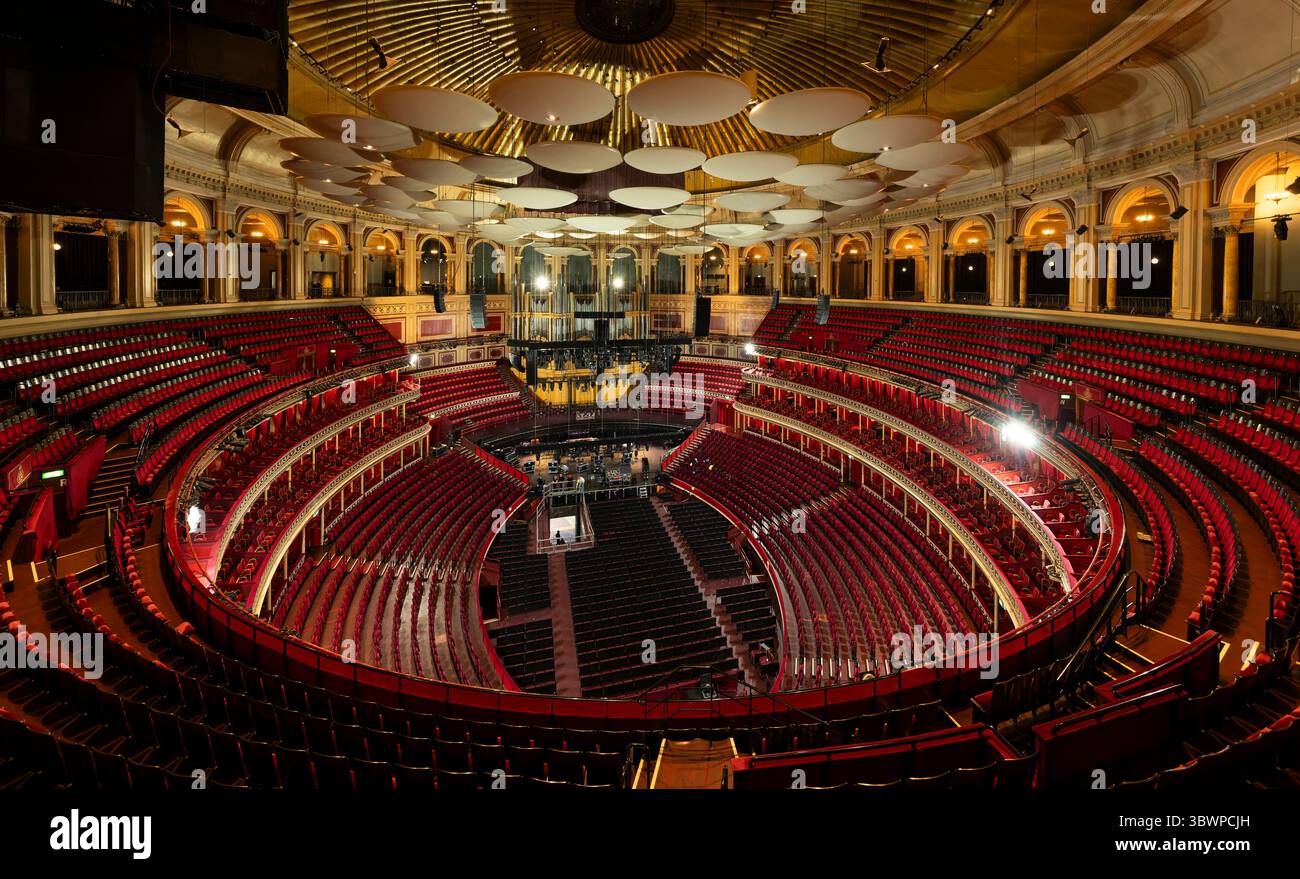 London, Uk - June 9, 2025: Interior of Royal Albert Hall in London ...