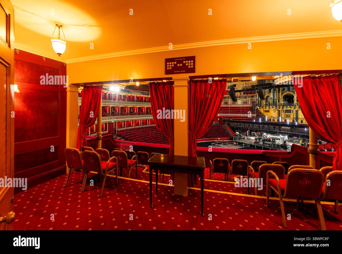 London, Uk - June 9, 2025: Interior of Royal Albert Hall in London ...