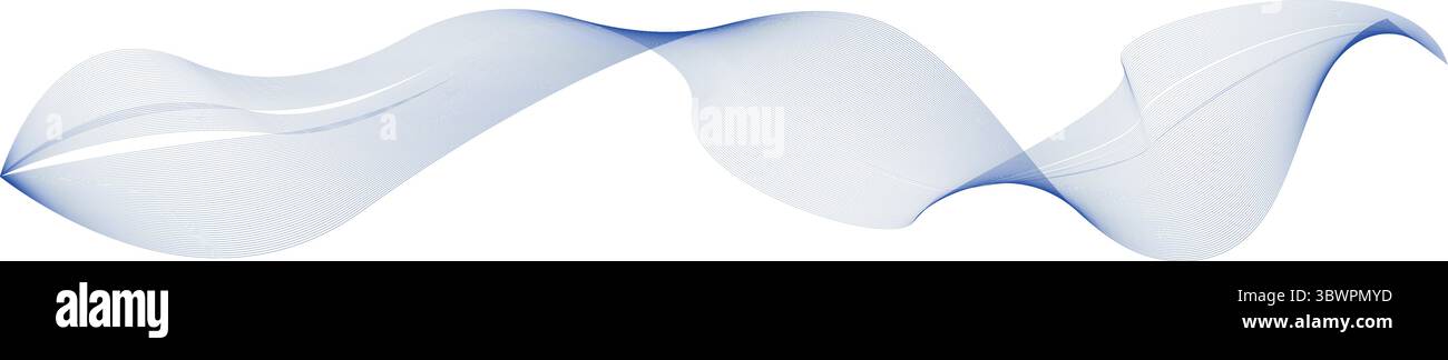 Dynamic abstract wave design with flowing lines, perfect for modern ...