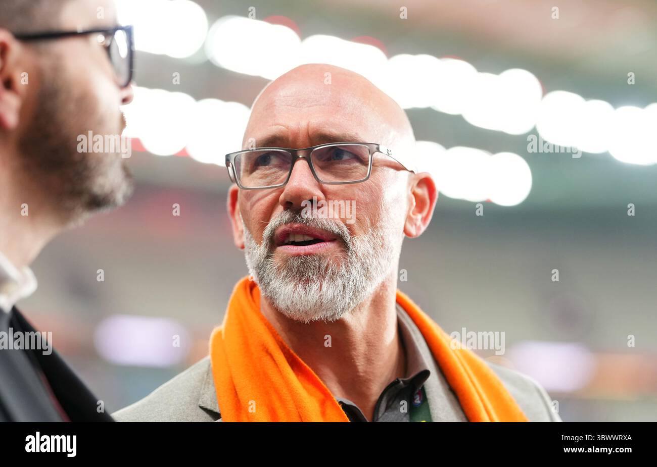 Tim Reed Gws Melbourne, Australia. 17th July, 2025. Tim Reed, Giants Chairman looks ...