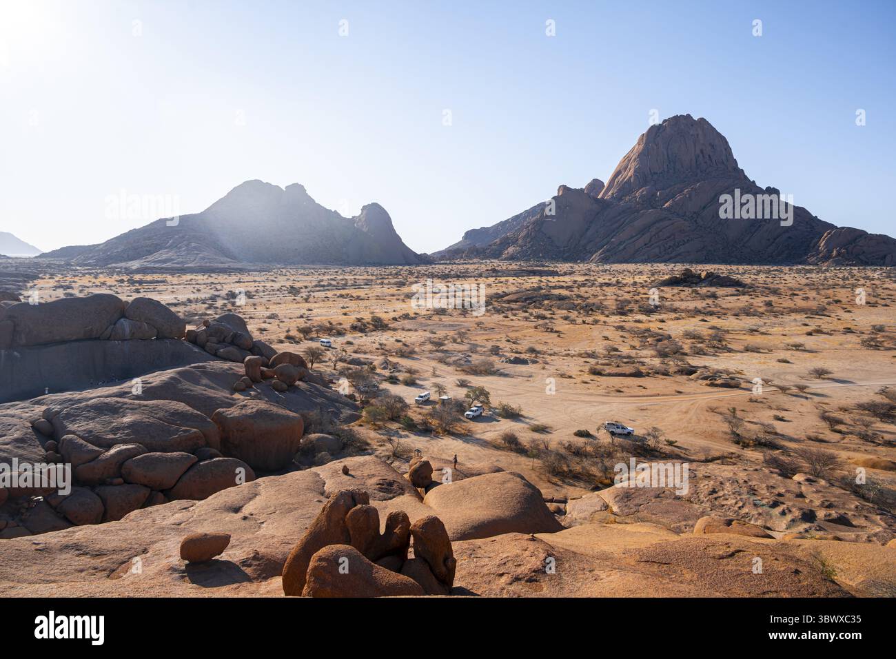 Pontok Rock formation, Pontok Mountains, Great Spitzkoppe, Spitzkoppe, Great ...