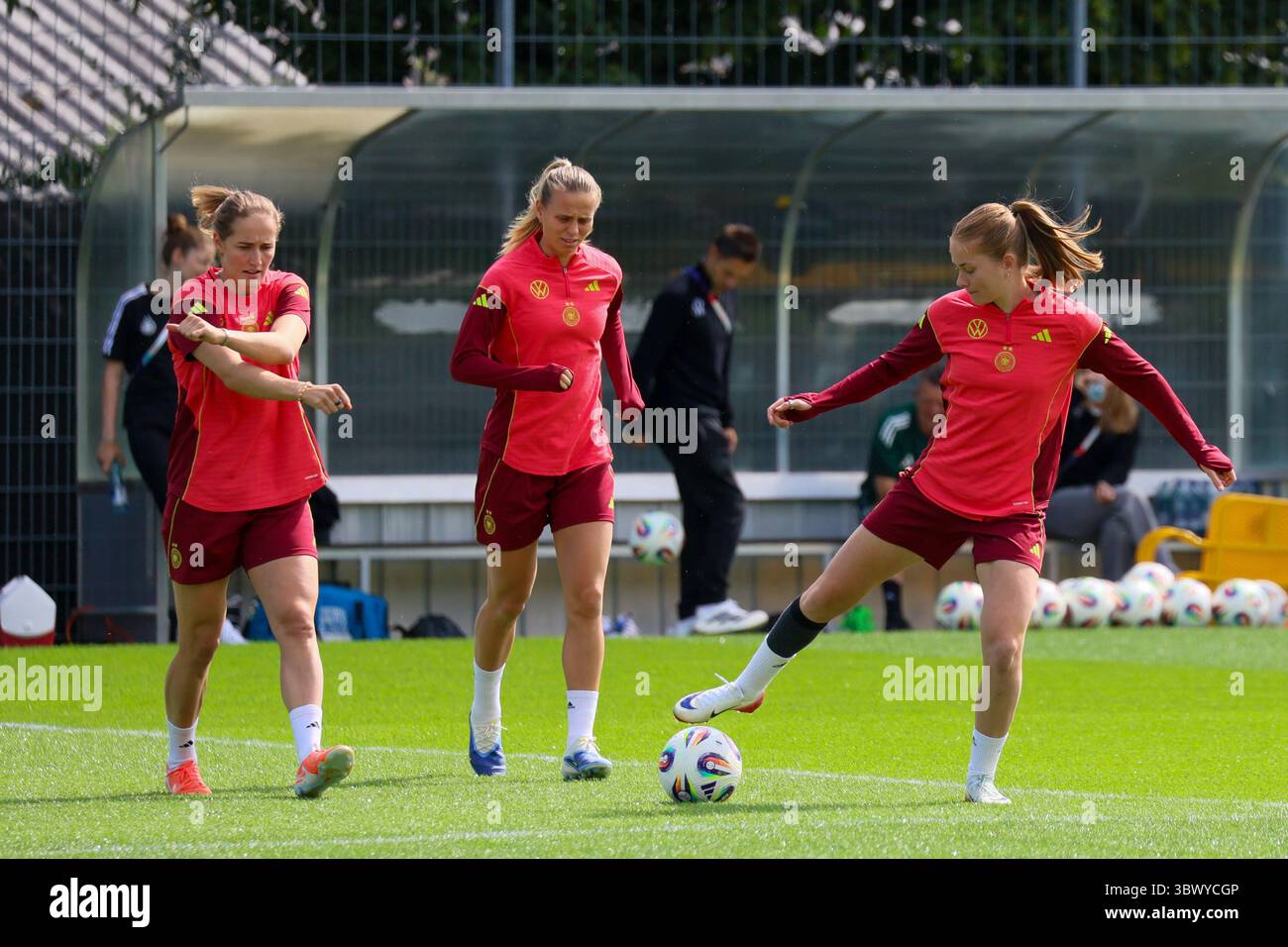 Zürich, Schweiz 17. Juli 2025: DFB - Frauen Nationalmannschaft - Euro