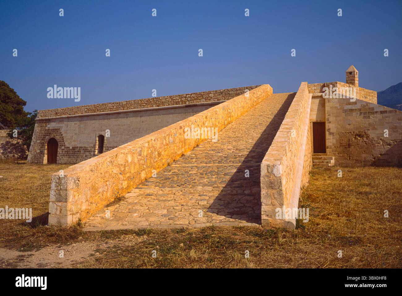 The image is of what remains of the abandoned 16th century old Fortress ...