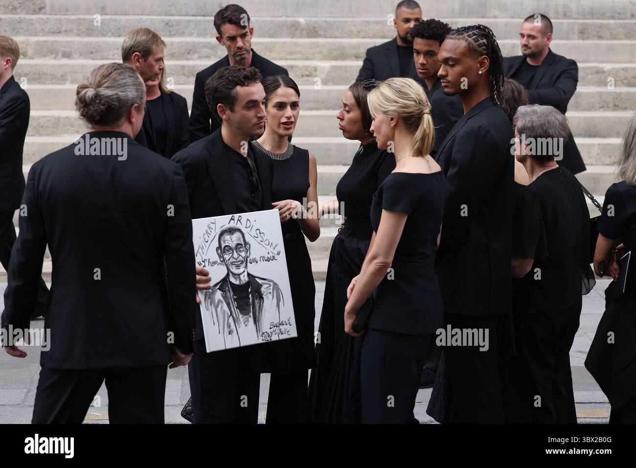 Audrey Crespo-Mara, Gaston Ardisson, Sékou Mara, Ninon Ardisson and