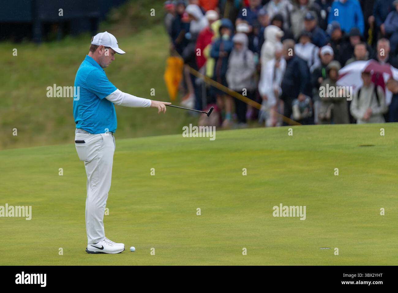 Portrush, Ireland. 20th July 2025. Robert MacIntyre during the first