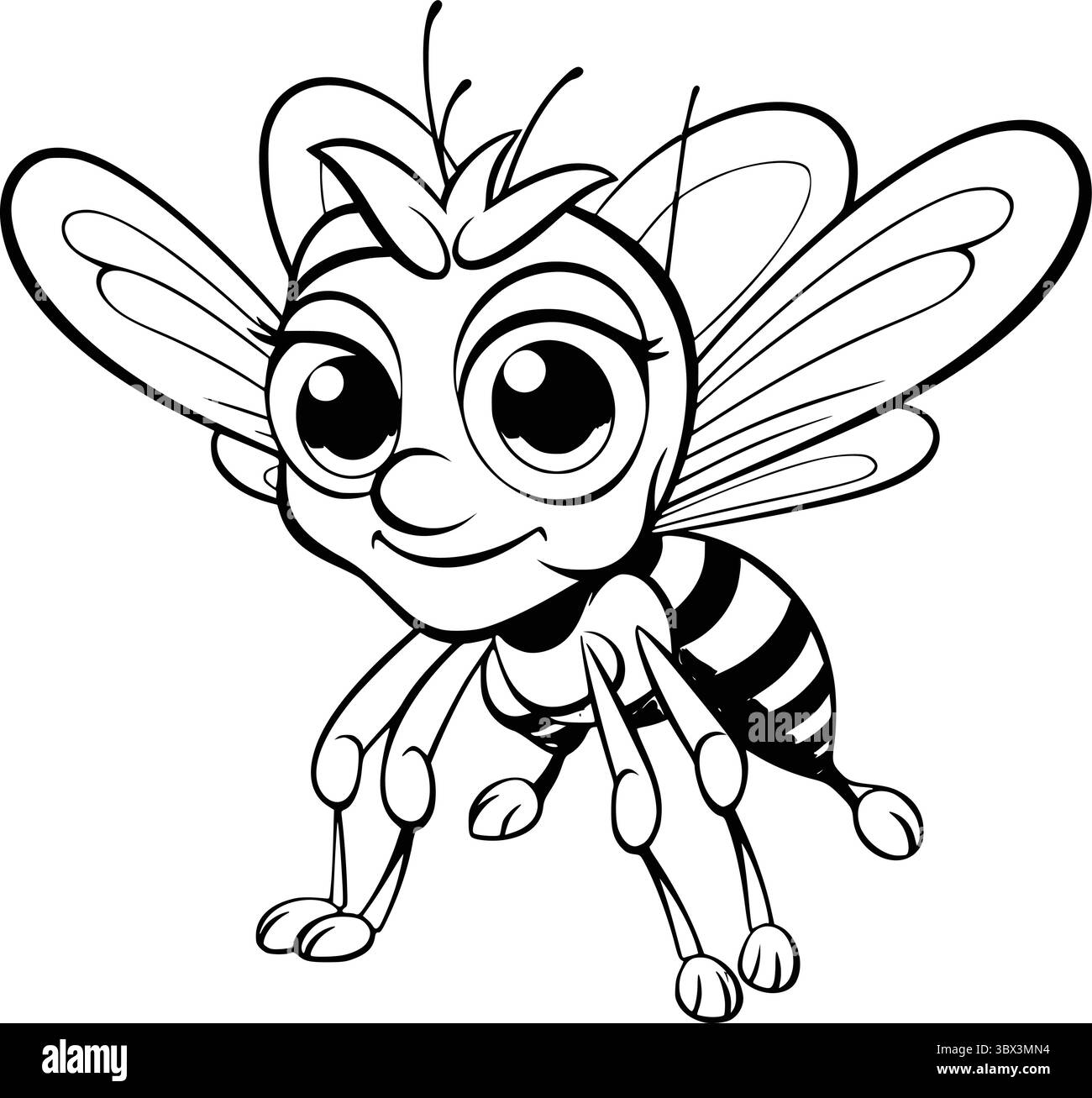 Greenfly Coloring Page for Kids Stock Vector Image Art Alamy