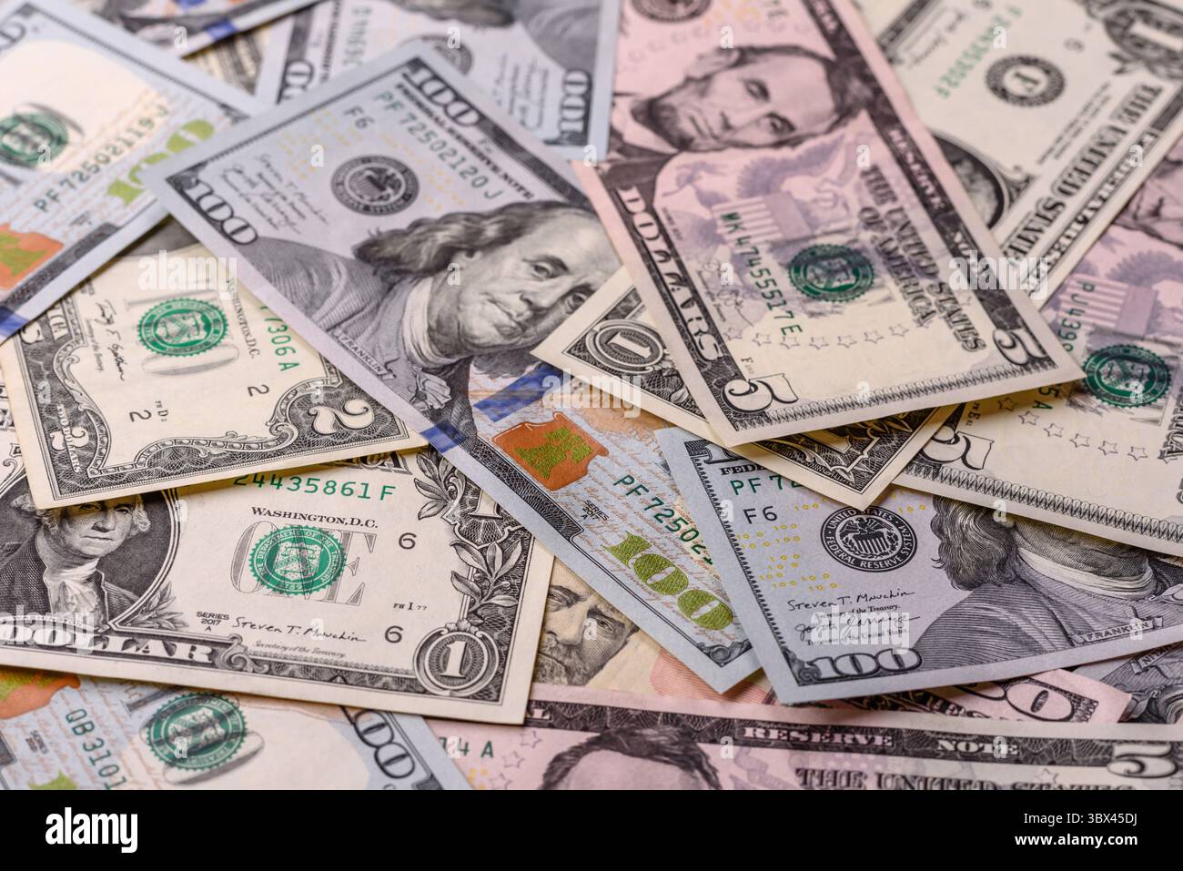 USA money, cash paper dollars, american business and financial ...