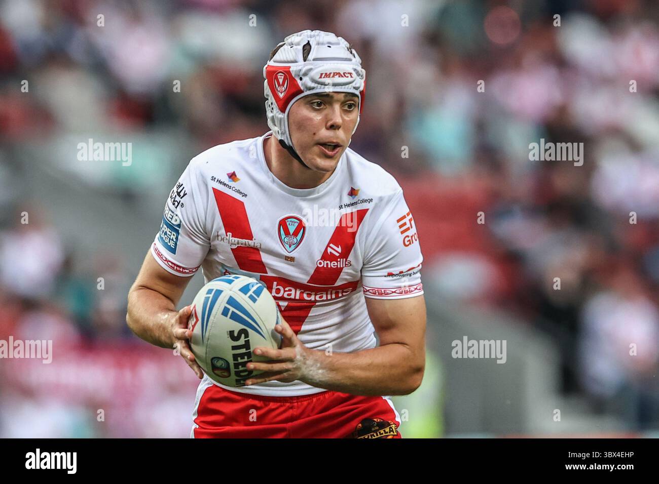 Harry Robertson of St. Helens during the Betfred Super League round 19 ...