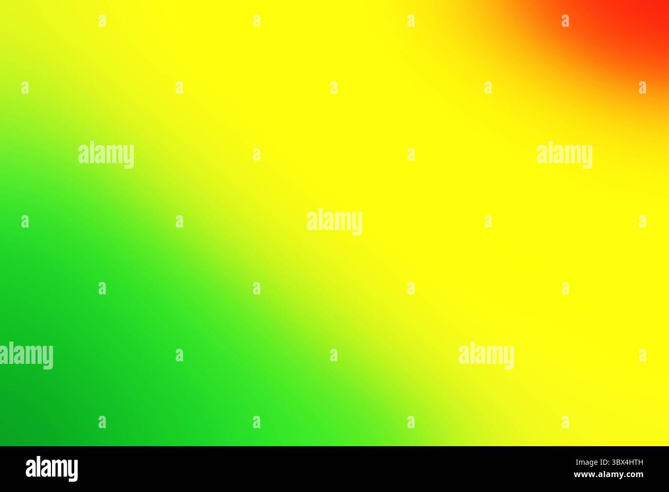 Vibrant gradient background blending red, yellow, and green colors Stock Photo